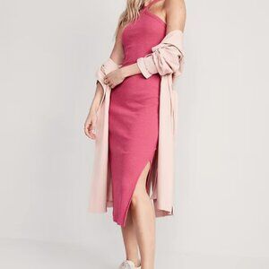 💕3 for $15💕 Rib-Knit Halter Midi Dress 💕3 for $15💕